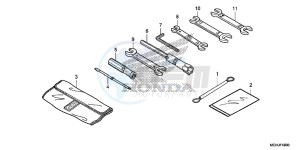 VFR1200X Europe Direct - (ED) drawing TOOL