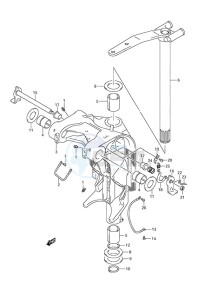 DF 200 drawing Swivel Bracket (Type: L)