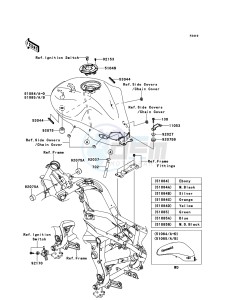 ER-6n ER650A8F GB XX (EU ME A(FRICA) drawing Fuel Tank