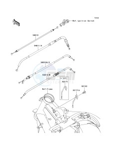 ER 650 A [ER-6N (EUROPEAN] (A6S-A8F) A7F drawing CABLES