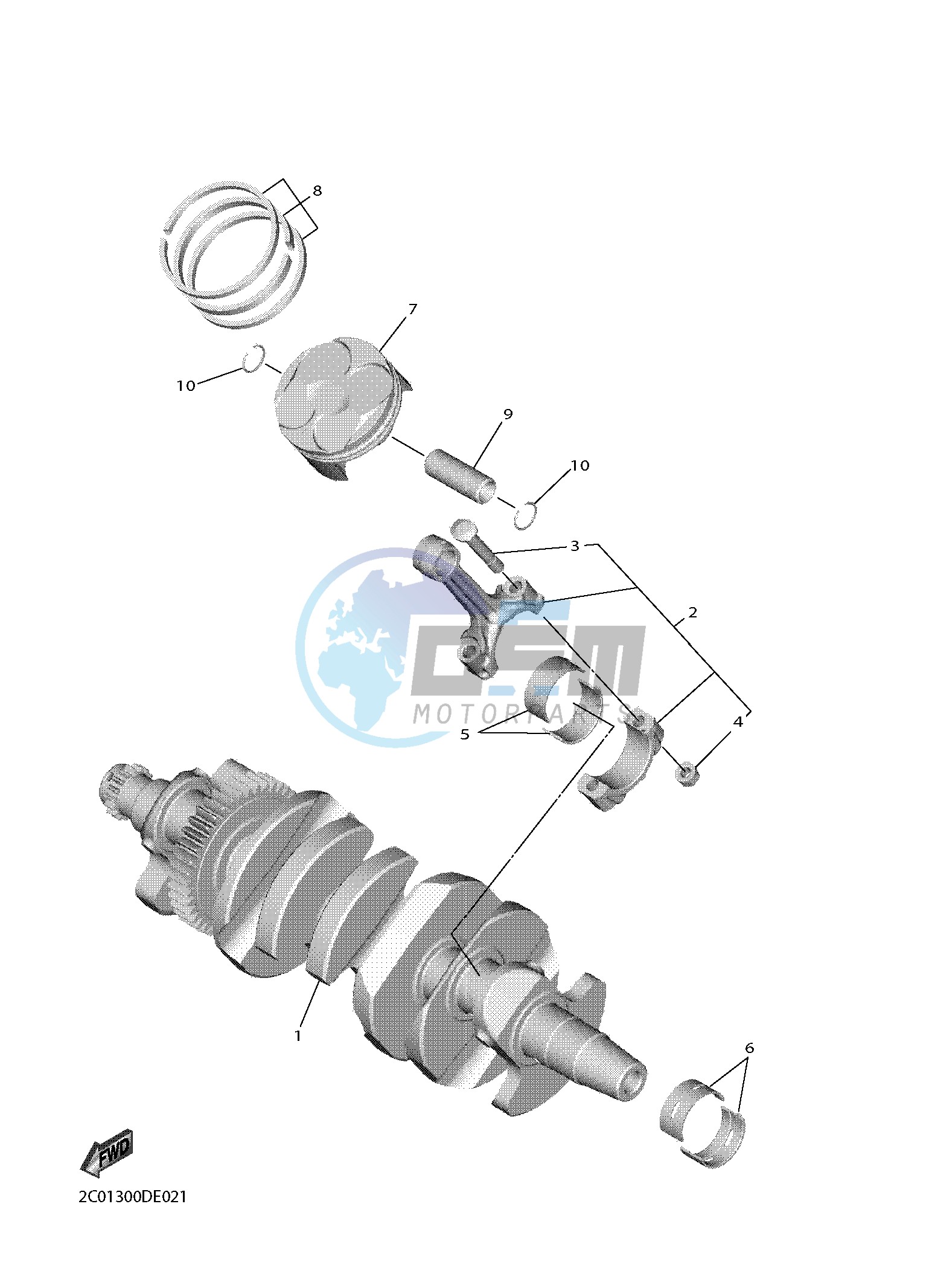 CRANKSHAFT & PISTON