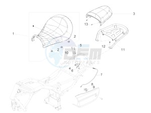 Eldorado 1400 1380 (EMEA, APAC) drawing Central body