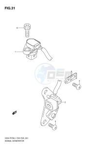 GSX-R750 (E3) drawing SIGNAL GENERATOR