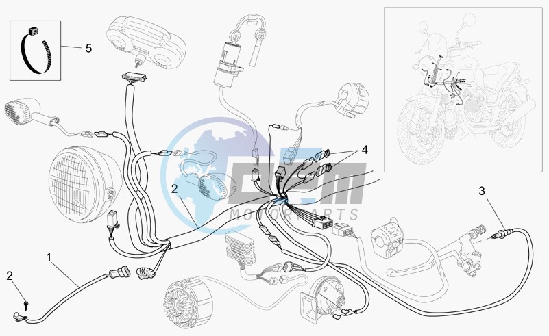 Front electrical system