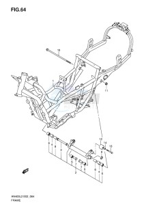 AN400 BURGMAN EU-UK drawing FRAME