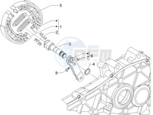 Stalker 50 Special Edition drawing Rear brake - Brake jaw