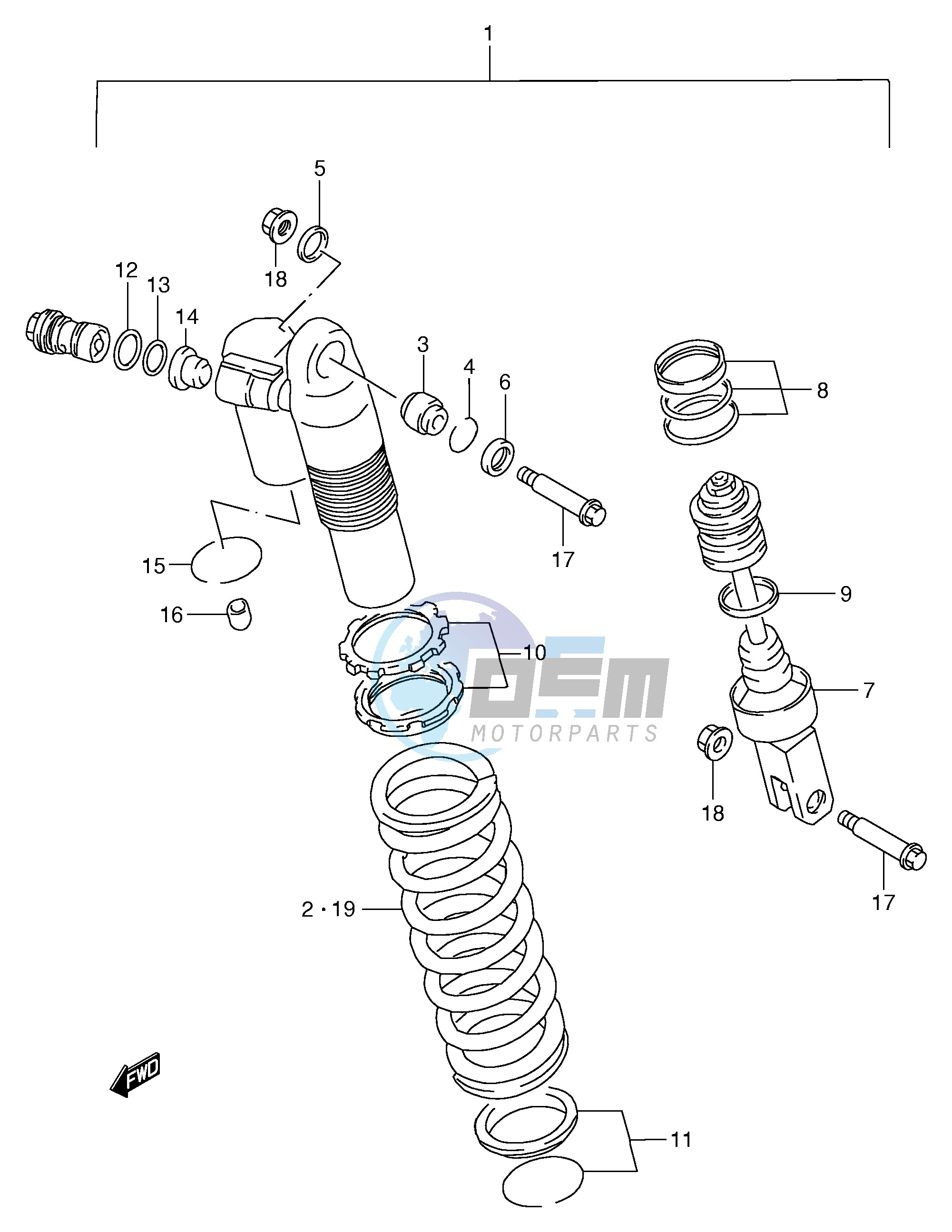 SHOCK ABSORBER (MODEL X)