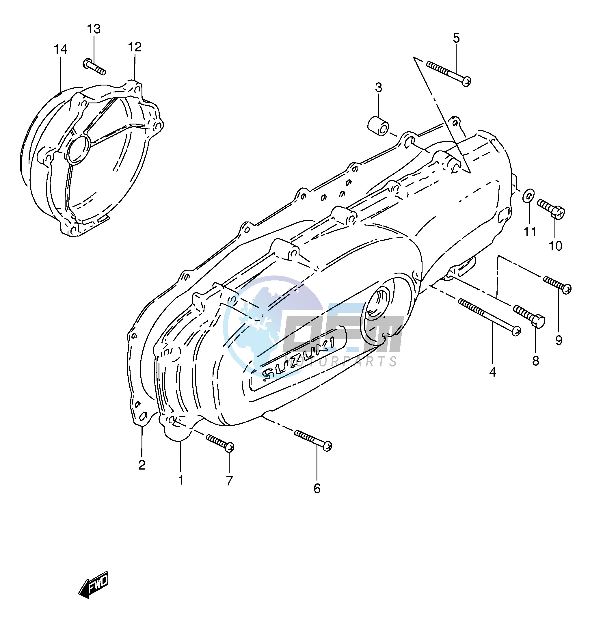 CRANKCASE COVER