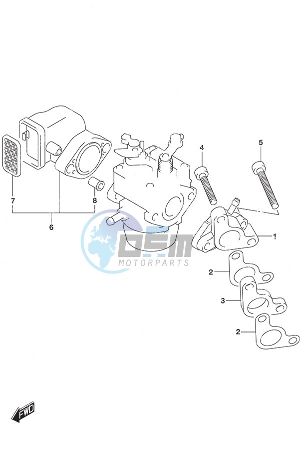 Intake Pipe/Silencer