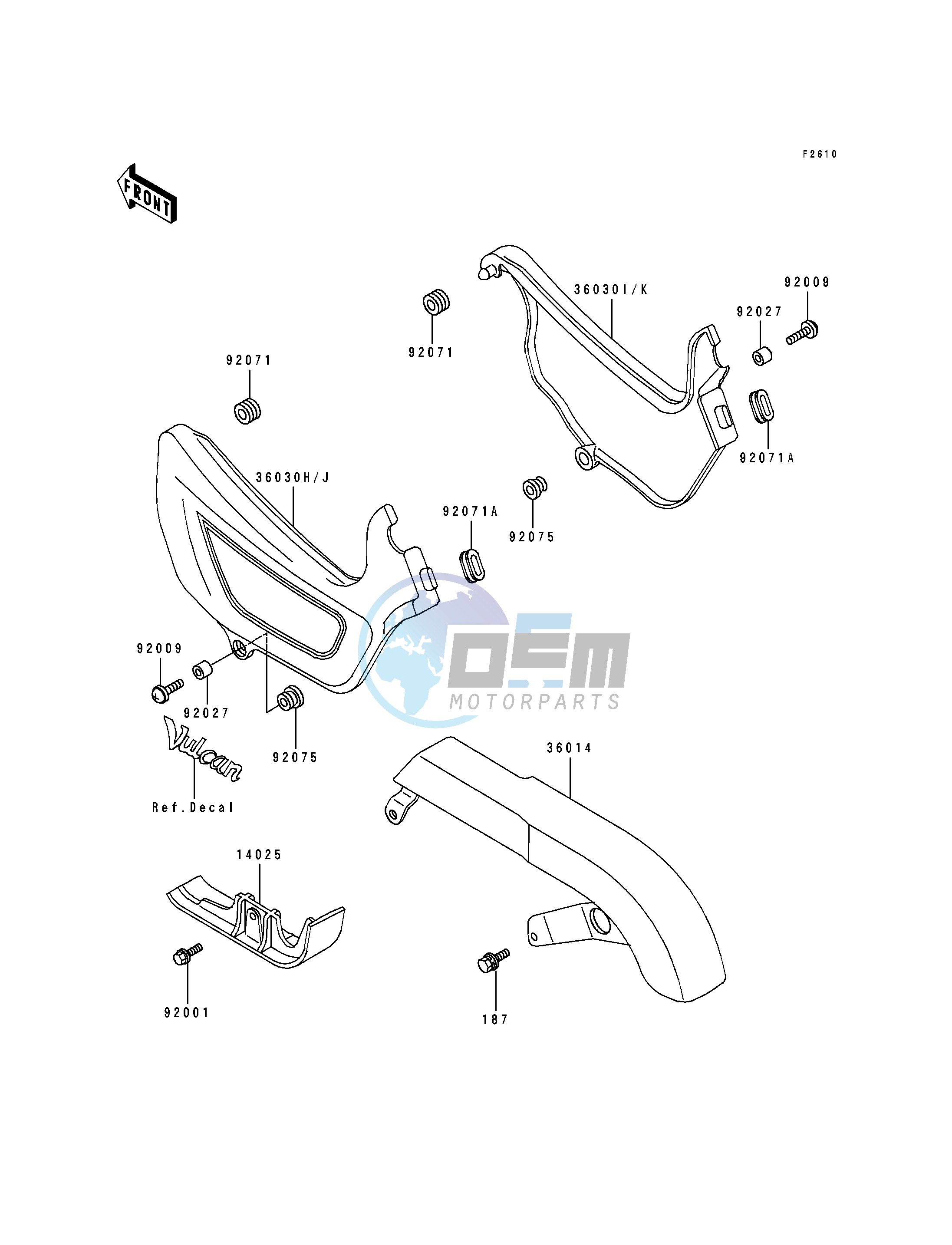 SIDE COVERS_CHAIN COVER-- EN500-A6- -