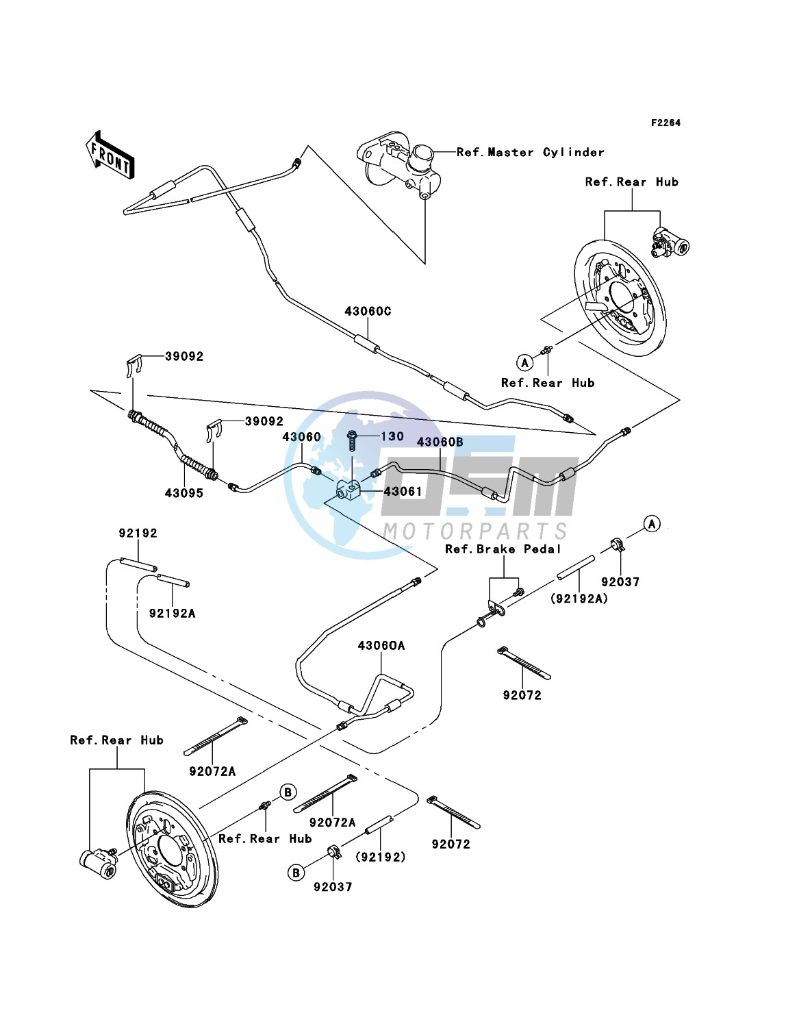 Rear Brake Piping