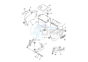 XV VIRAGO 535 drawing SIDE COVER