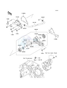 KAF 620 R [MULE 4010 TRANS4X4] (R9F-RAFA) RAFA drawing WATER PUMP