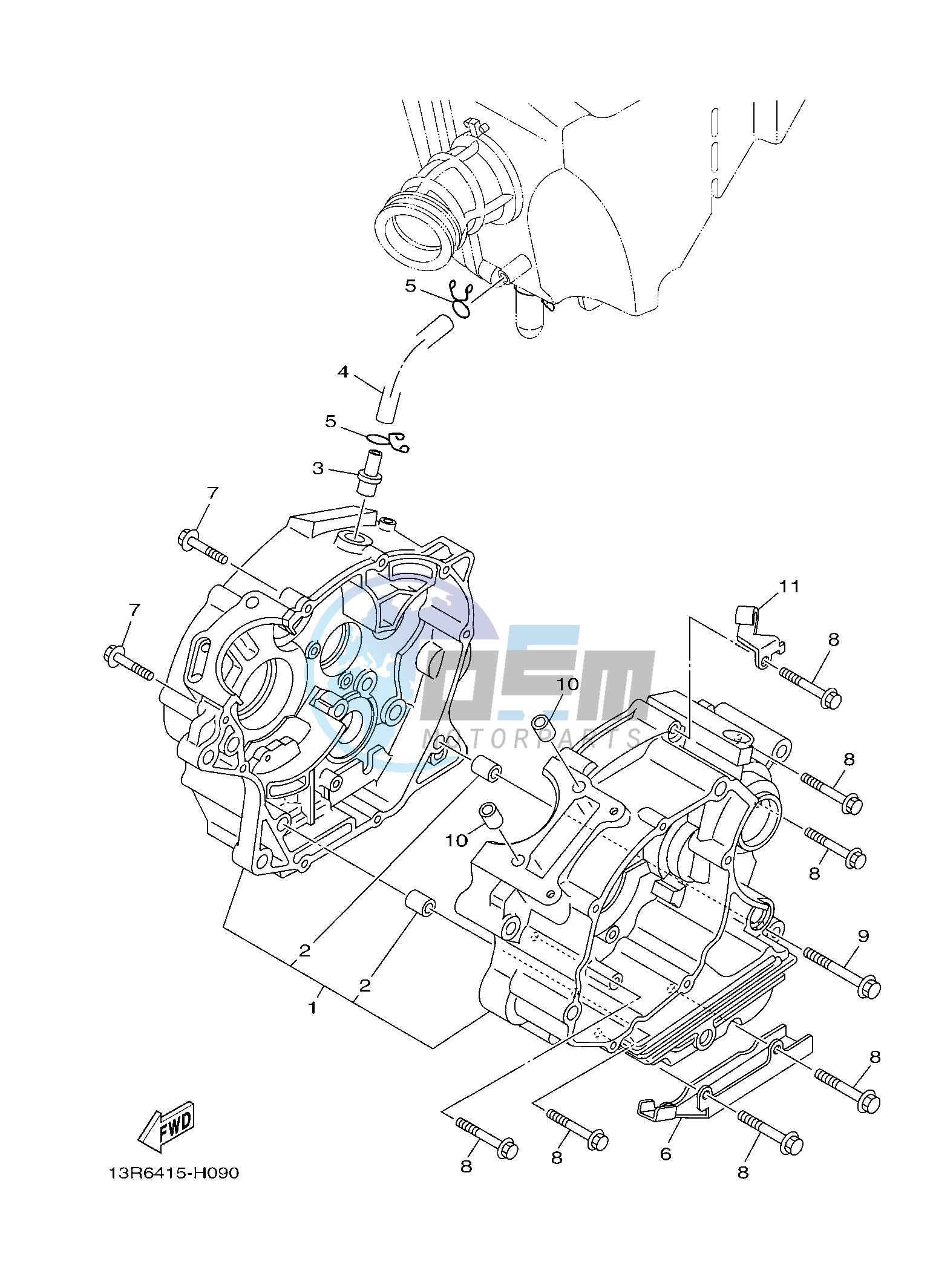 CARTER CRANKCASE