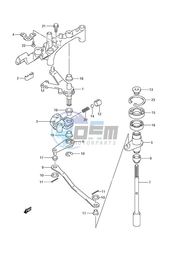 Clutch Shaft (DF 250S)