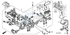 CBR1000RA9 UK - (E / ABS MKH) drawing WIRE HARNESS (CBR1000RA)