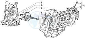 Granturismo 200 L U.S.A. drawing Crankshaft