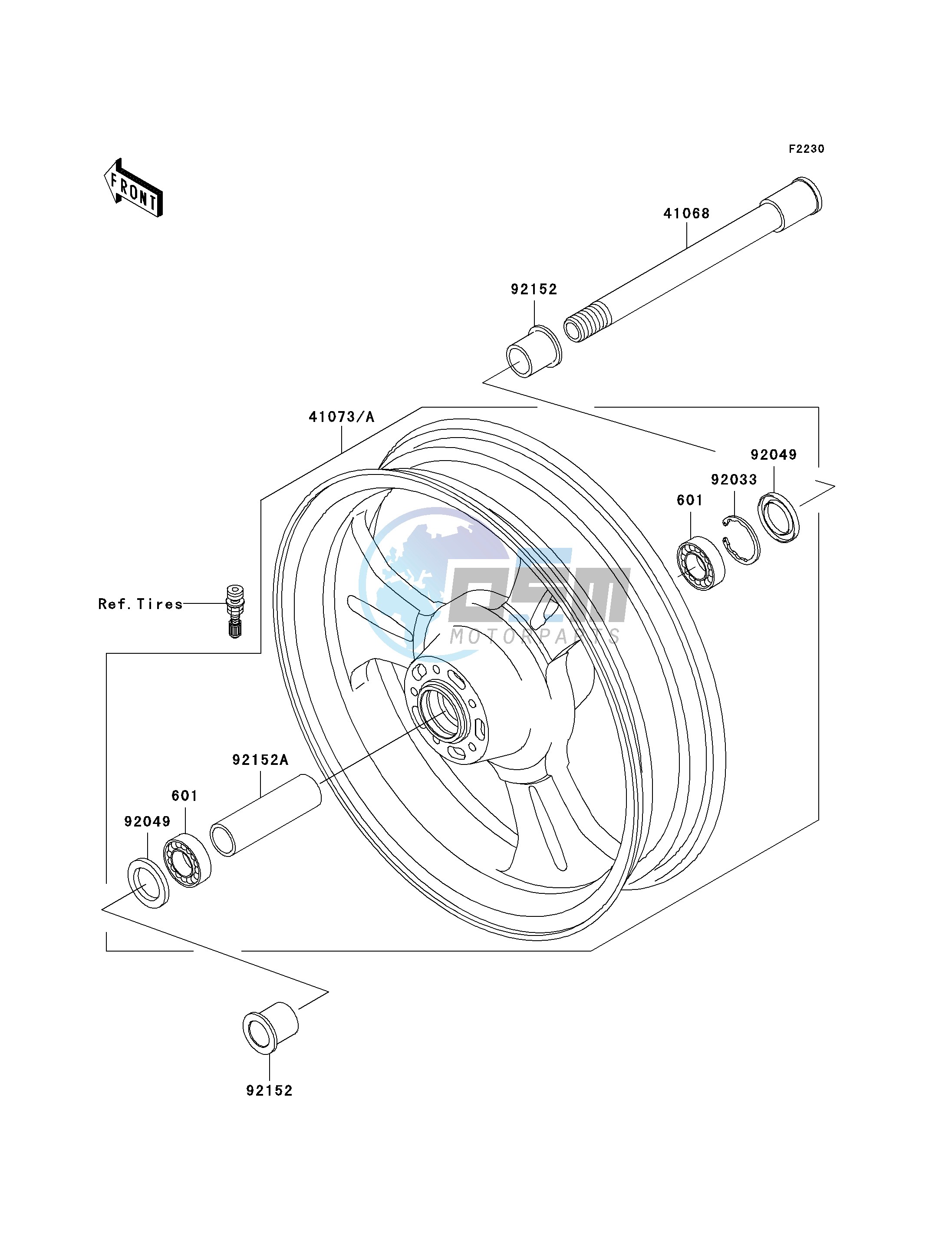 FRONT WHEEL