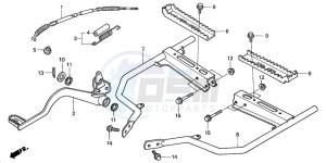 TRX350TM FOURTRAX 350 drawing STEP (2)