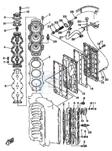 225B drawing CYLINDER--CRANKCASE-2