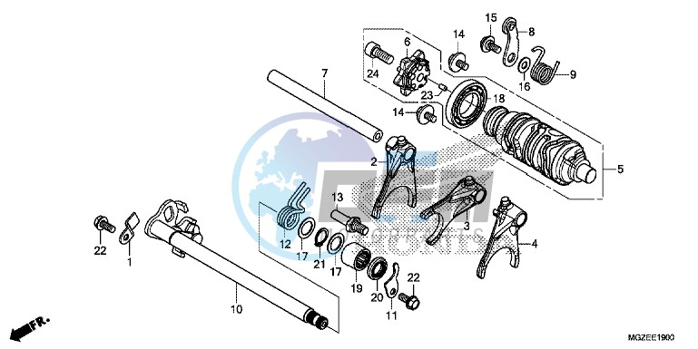 GEARSHIFT DRUM