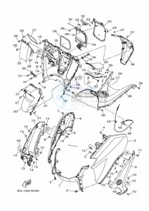 CZD300-A XMAX 300 (BBA1) drawing ELECTRICAL 2