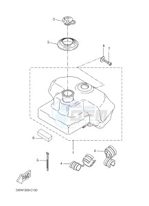 CW50N BW'S (2B7K) drawing OIL TANK