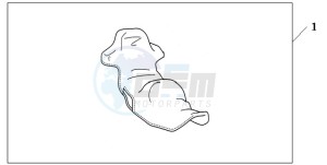 GL18009 SI / AB NAV - (SI / AB NAV) drawing SEAT COVER