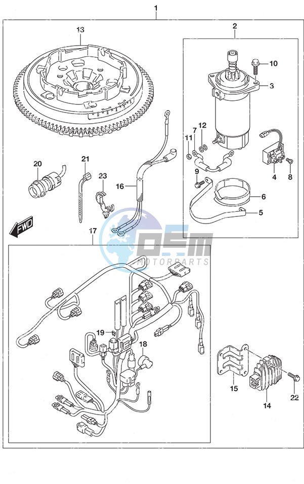 Starting Motor Manual Starter