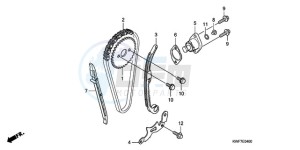 CBF125MA Europe Direct - (ED) drawing CAM CHAIN/TENSIONER