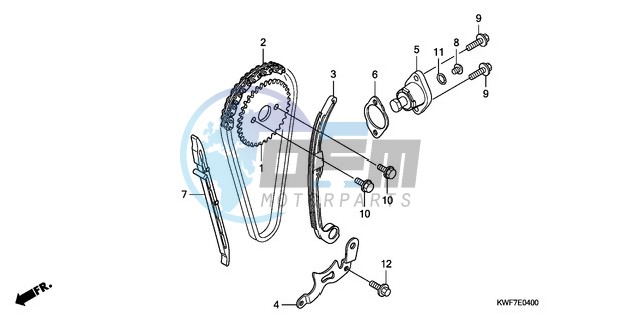 CAM CHAIN/TENSIONER