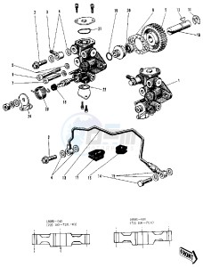 G3 SS A (-A) 90 drawing OIL PUMP -- 69-73- -