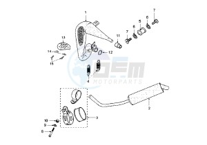 XPS SM - 50 cc drawing EXHAUST