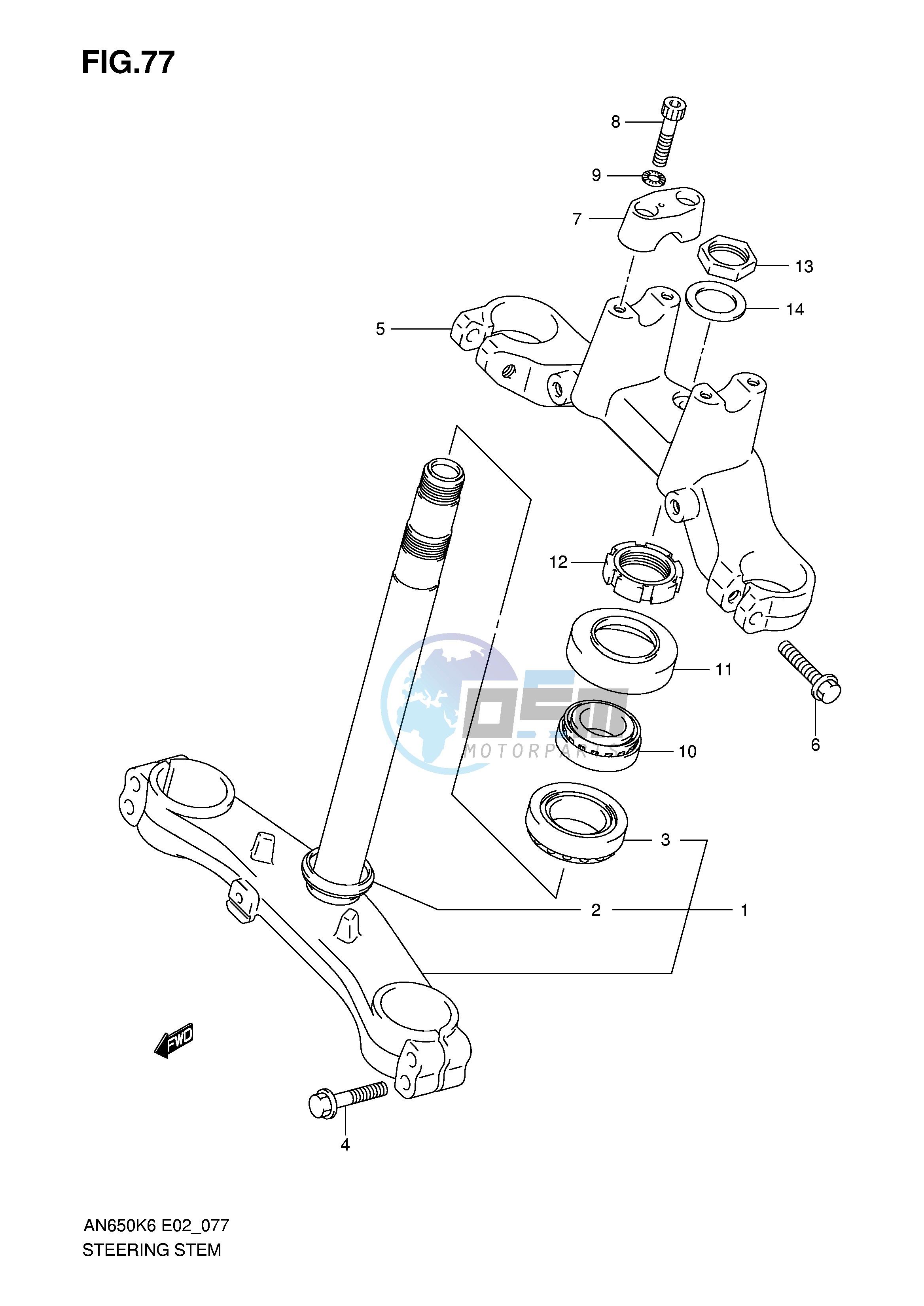 STEERING STEM