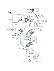 NINJA H2 ZX1000NFF XX (EU ME A(FRICA) drawing Clutch Master Cylinder