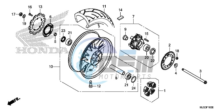 REAR WHEEL