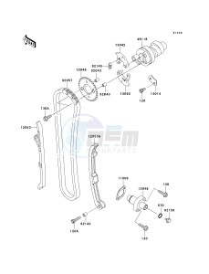 KVF 360 A [PARAIRIE 360 4X4] (A1-A3) PRAIRIE 360 4X4] drawing CAMSHAFT-- S- -_TENSIONER