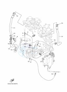 F250DETX drawing CYLINDER-AND-CRANKCASE-4