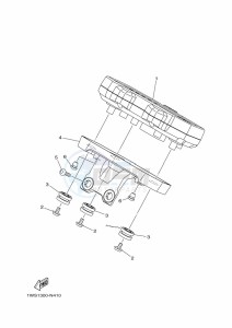 MT-07 ABS MTN690-A (B4CH) drawing METER