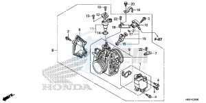 TRX420TE1H Europe Direct - (ED) drawing THROTTLE BODY