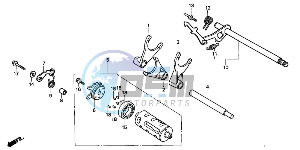 GEARSHIFT DRUM