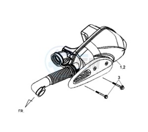 ORBIT II 50 TS drawing AIRFILTER