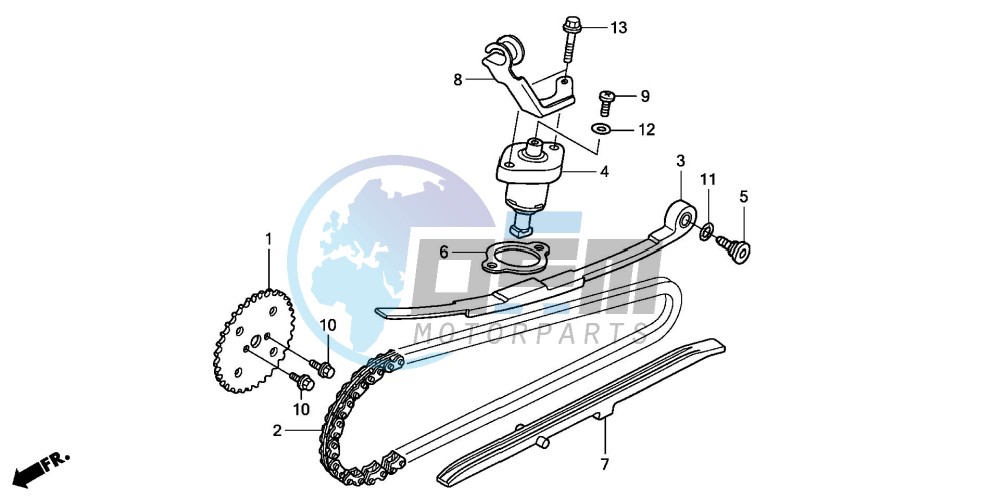 CAM CHAIN/TENSIONER