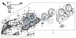 XL1000V VARADERO drawing METER