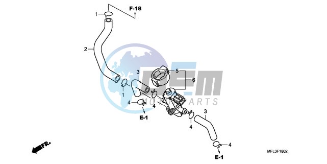 AIR INJECTION CONTROL VALVE