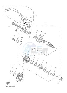 WR450F (1DX3) drawing STARTER