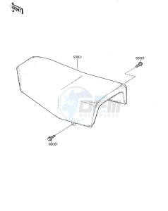 KX 125 C [KX125L] (C1) [KX125L] drawing SEAT