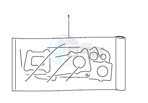 LT-F400 (E24) drawing GASKET SET