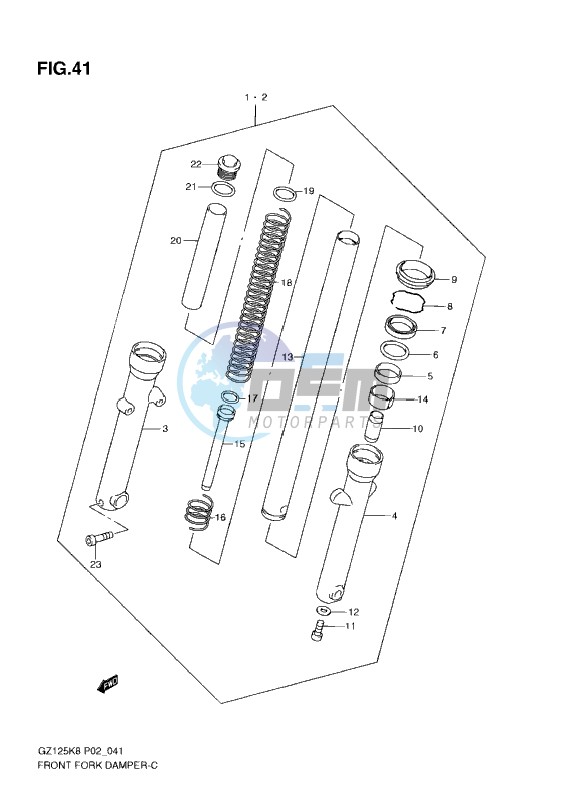 FRONT FORK DAMPER