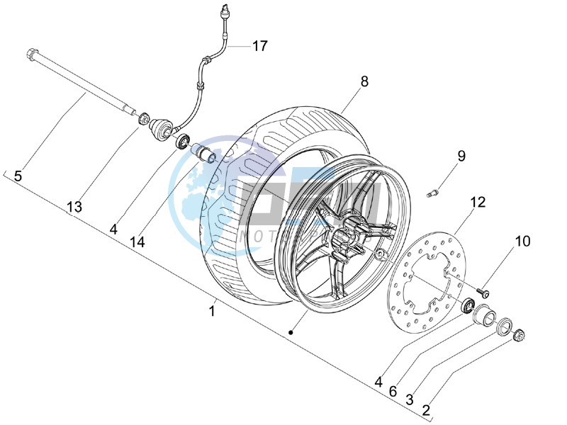 Front wheel